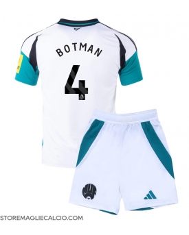 Newcastle United Sven Botman #4 Maglia Gara Terza Repliche 2024-25 Bambino Maniche Corte
